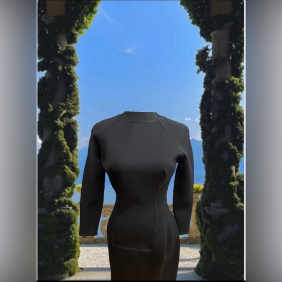 Zara size XS Chic Black Long-Sleeve Dress - Picture 8 of 16